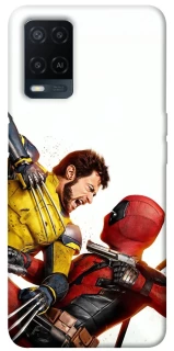 Чехол на Oppo A54 4G Deadpool and Wolverine фото 1 из 1
