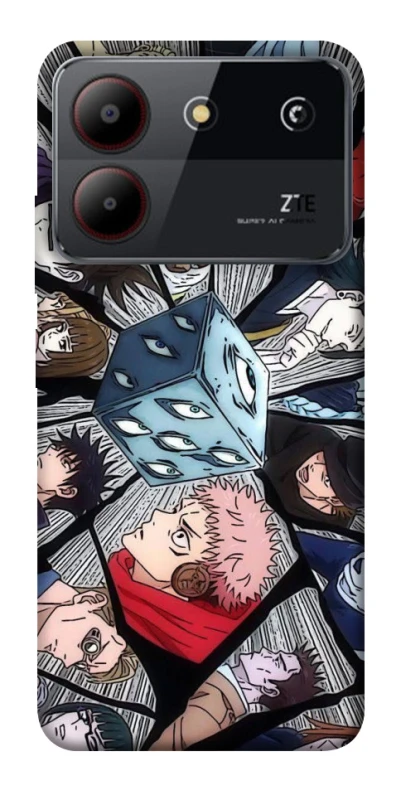 Чохол на ZTE Blade A54 4G jujutsu kaisen v4 фото 1 з 1