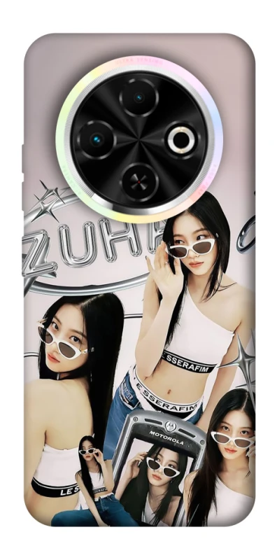 Чехол на TECNO Spark 30C Kazuha v2 - LE SSERAFIM фото 1 из 1