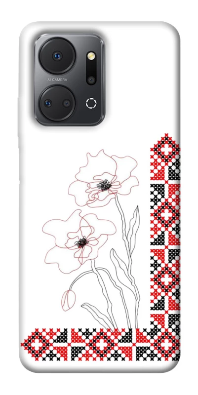 Чехол на Huawei Honor X7a Вышиванка на смартфон фото 1 из 1