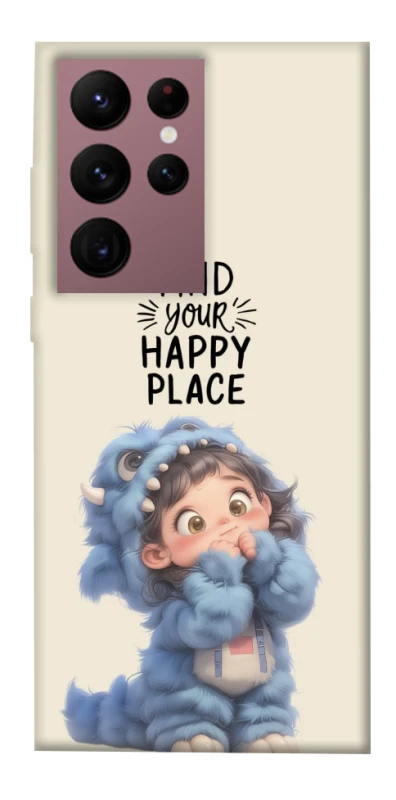 Чохол на Samsung Galaxy S22 Ultra Happy Place фото 1 з 1