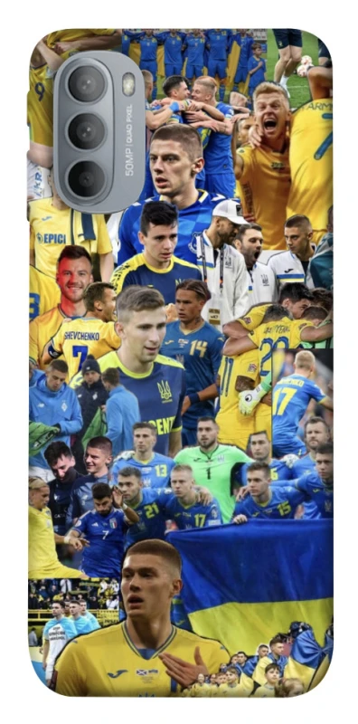 Чехол на Motorola Moto G31 UA-Football ver.6 фото 1 из 1