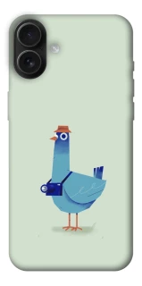 Чохол на Apple iPhone 16 Plus Голуб-детектив фото 1 з 1