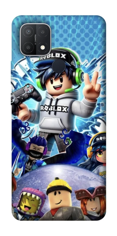 Чохол на Oppo A15s / A15 Roblox collage ver.3 фото 1 з 1
