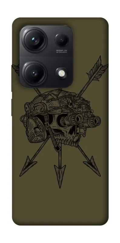 Чохол на Xiaomi Redmi Note 14S Mil skull фото 1 з 1