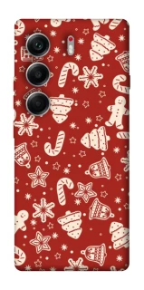 Чехол на Tecno Camon 40 Новогодний v3 фото 1 из 1