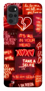 Чохол на Motorola Moto G22 Love collage ver.7 фото 1 з 1