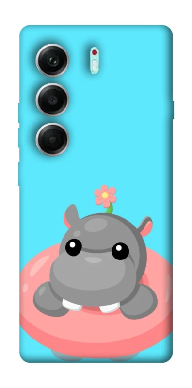 Чохол на Tecno Camon 40 Pro Adopt Me Hippo Floatie фото 1 з 1