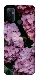Чохол на Oppo A53 / A32 / A33 Рожеві гартензії фото 1 Чохол на Oppo A53 / A32 / A33 Рожеві гартензії фото 1 з 1