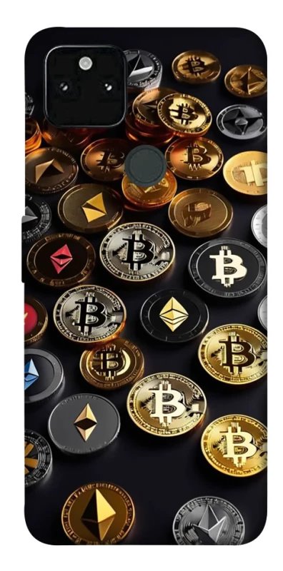 Чехол на Google Pixel 5A Many coins фото 1 из 1
