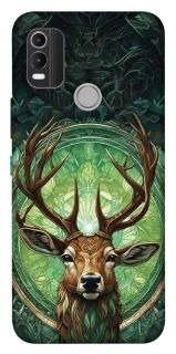 Чехол на Nokia C21 Plus Скандинавский олень фото 1 из 1