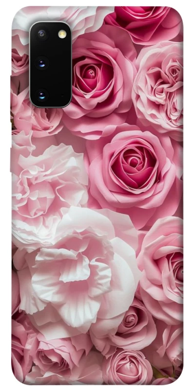 Чохол на Samsung Galaxy S20 Рожеві Квіти фото 1 з 1