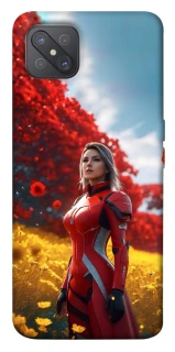 Чохол на Oppo A92s Cyber space girl ver.5 фото 1 з 1