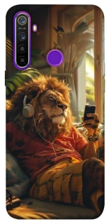 Чехол на Realme 5 Лев v2 фото 1 из 1