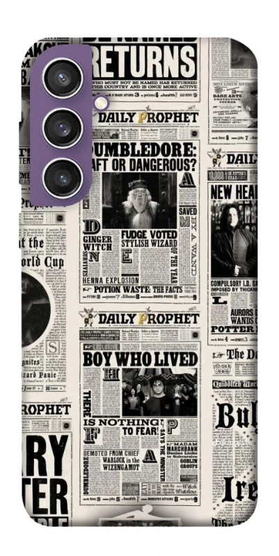 Чохол на Samsung Galaxy S23 FE Harry Potter newspaper фото 1 з 1