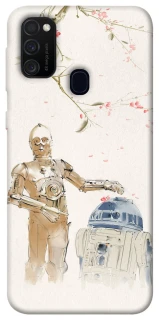 Чохол на Samsung Galaxy M30s / M21 Star Wars robots фото 1 з 1
