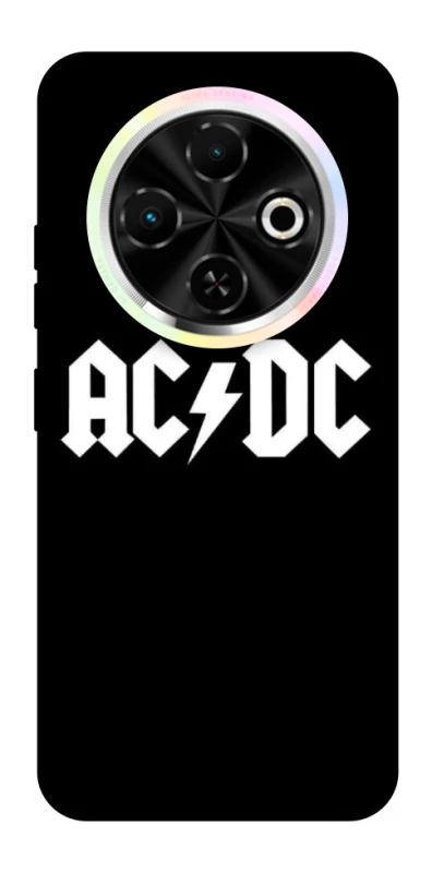 Чехол на TECNO Spark 30C AC/DC logo фото 1 из 1