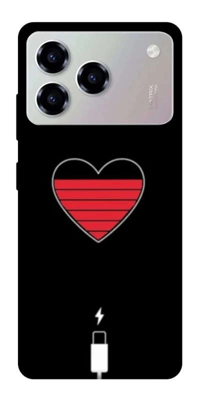 Чохол на ZTE Blade A76 Charge your heart фото 1 з 1