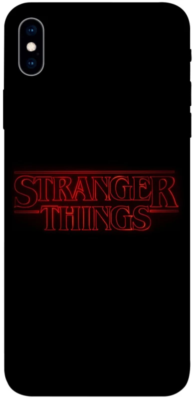 Чохол на Apple iPhone XS Max (6.5") Stranger Things ver.5 фото 1 з 1