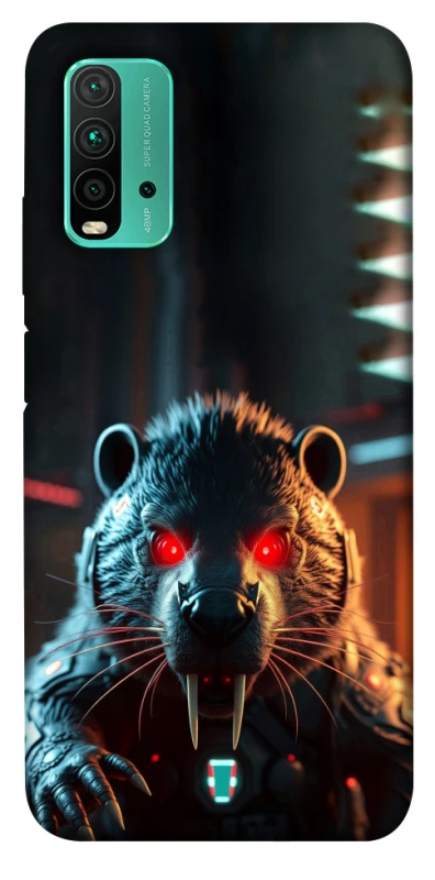 Чохол на Xiaomi Redmi Note 9 4G / Redmi 9 Power Cyber ​​beaver фото 1 з 1