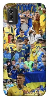 Чехол на Nokia C21 Plus UA-Football ver.6 фото 1 из 1