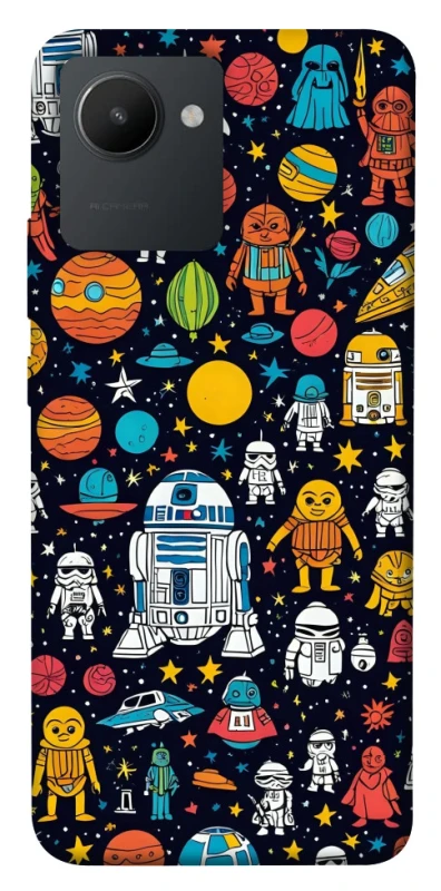Чехол на Realme C30s Star Wars background ver.2 фото 1 из 1