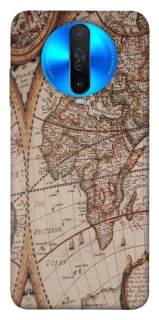 Чехол на Xiaomi Redmi K30 Карта путешествий фото 1 из 1