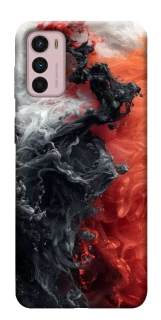 Чехол на Motorola Moto G42 Black and Red фото 1 из 1