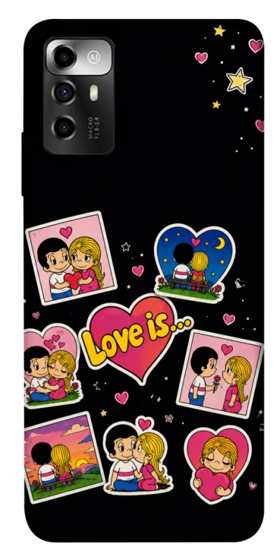 Чехол на ZTE Blade A72 Love is фото 1 из 1