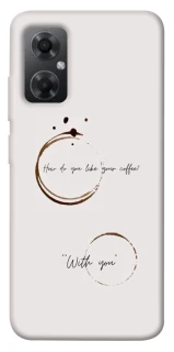 Чохол на Xiaomi Redmi Note 11R Coffee with you фото 1 з 1