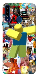 Чохол на Samsung Galaxy A20s Roblox style фото 1 з 1