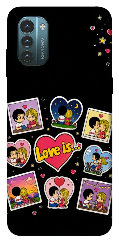 Чохол на Nokia G21 Love is ver.2 фото 1 з 1
