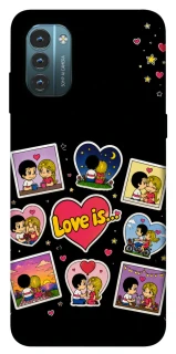 Чохол на Nokia G21 Love is ver.2 фото 1 з 1