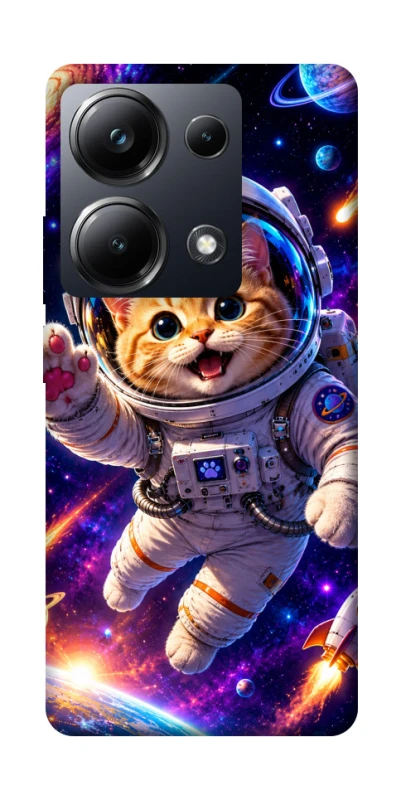 Чехол на Xiaomi Poco M6 Pro 4G Space Cat фото 1 из 1