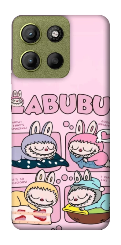 Чохол на Motorola Moto G15 4G Labubu Dreams Collage фото 1 з 1