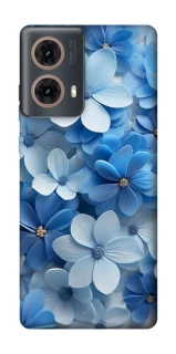 Чохол на Motorola Moto G85 Сині квіти фото 1 з 1