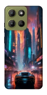 Чехол на Motorola Moto G15 4G Cyber city фото 1 из 1