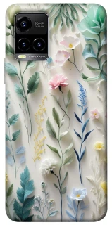 Чехол на Vivo Y21 / Y33s Floral design ver.3 фото 1 из 1