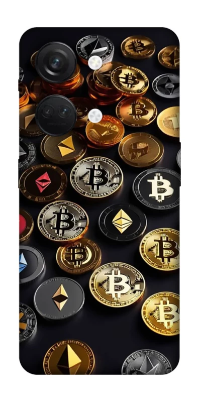 Чехол на OnePlus Nord 3 Many coins фото 1 из 1