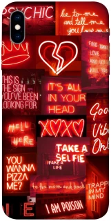 Чохол на Apple iPhone X (5.8") Love collage ver.7 фото 1 з 1