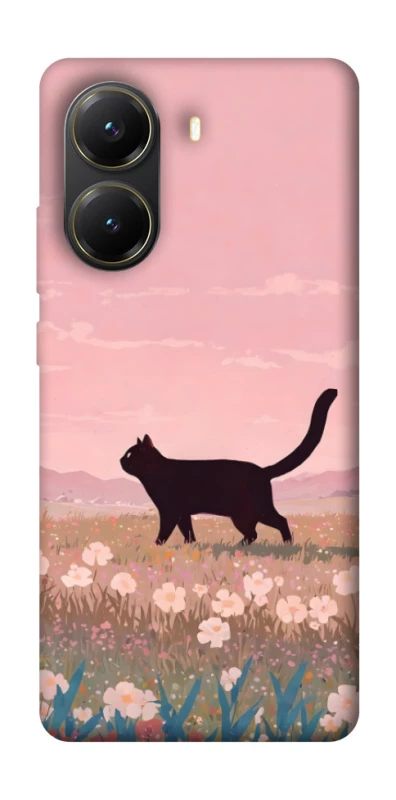 Чохол на Xiaomi Poco X7 Pro cat on a field фото 1 з 1