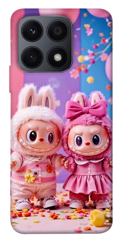 Чохол на Huawei Honor X8a Labubu twins ver.2 фото 1 з 1