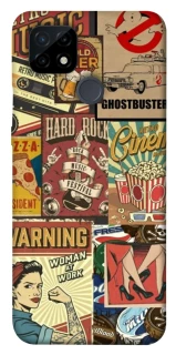 Чохол на Realme C21 Retro collage ver.2 фото 1 з 1