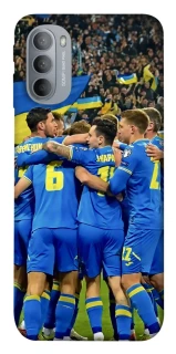 Чехол на Motorola Moto G31 Сборная Украины v3 фото 1 из 1