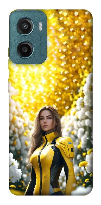 Чохол на Motorola Moto G06 Cyber space girl ver.2 фото 1 з 1