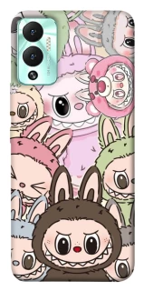 Чохол на Infinix Hot 12 Play All Labubu 3 фото 1 з 1