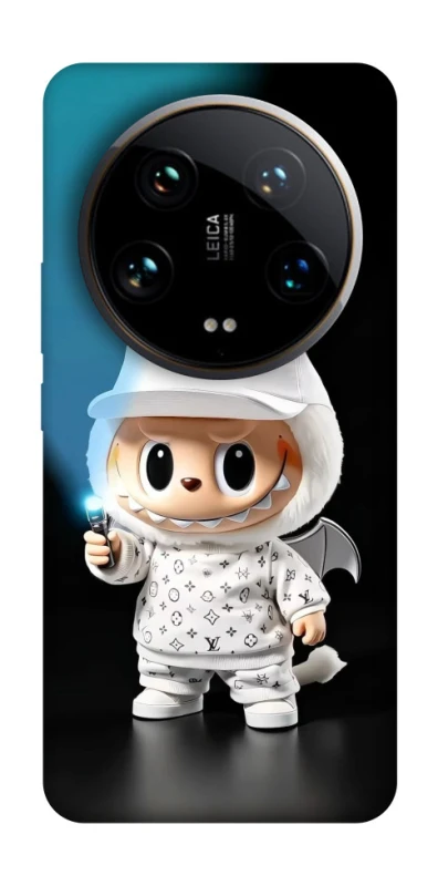 Чохол на Xiaomi 14 Ultra Labubu with flashlight ver.1 фото 1 з 1