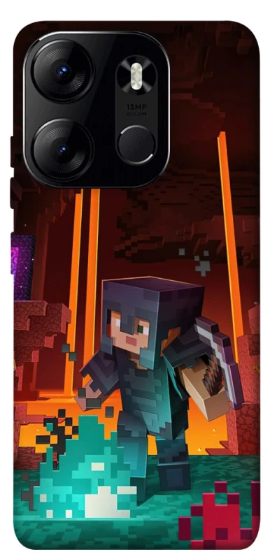 Чохол на Tecno Spark Go 2023 Minecraft game adventure фото 1 з 1