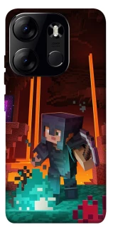 Чехол на Tecno Spark Go 2023 Minecraft game adventure фото 1 из 1