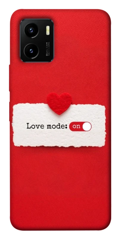 Чохол на Vivo Y15s Love Mode ON фото 1 з 1